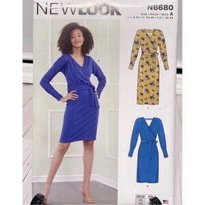 ⭐️5 for $28⭐️ NEW New Look N6680 Women’s Sewing Pattern UNCUT